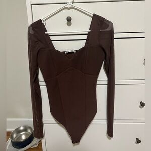 Abercrombie Brown Bodysuit